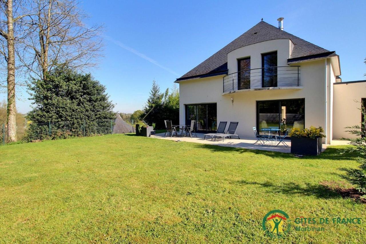 Villa Le Nid Breton Bignan Bagian luar foto