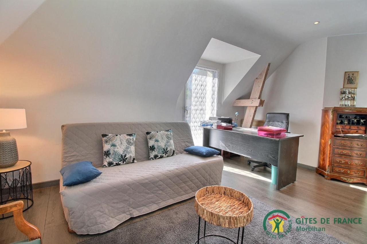 Villa Le Nid Breton Bignan Bagian luar foto