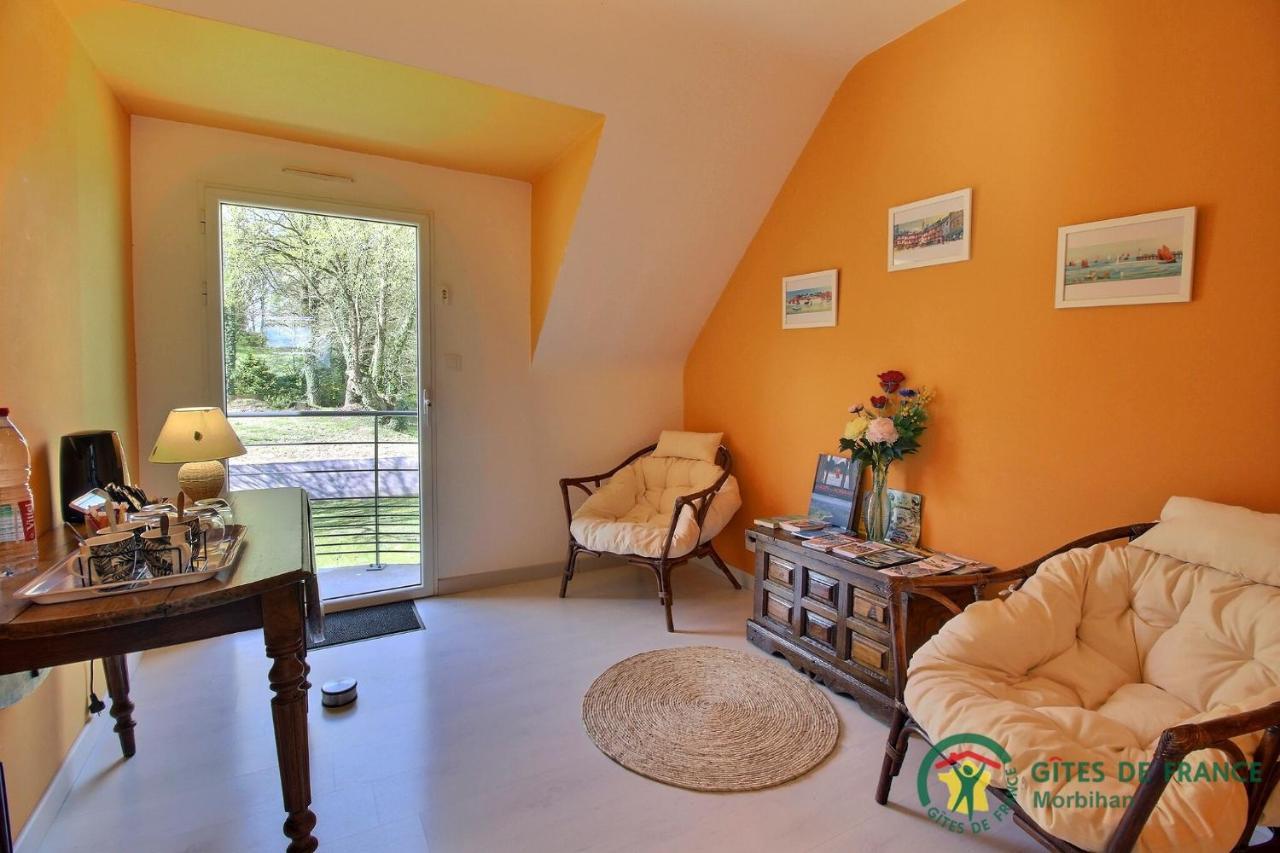 Villa Le Nid Breton Bignan Bagian luar foto
