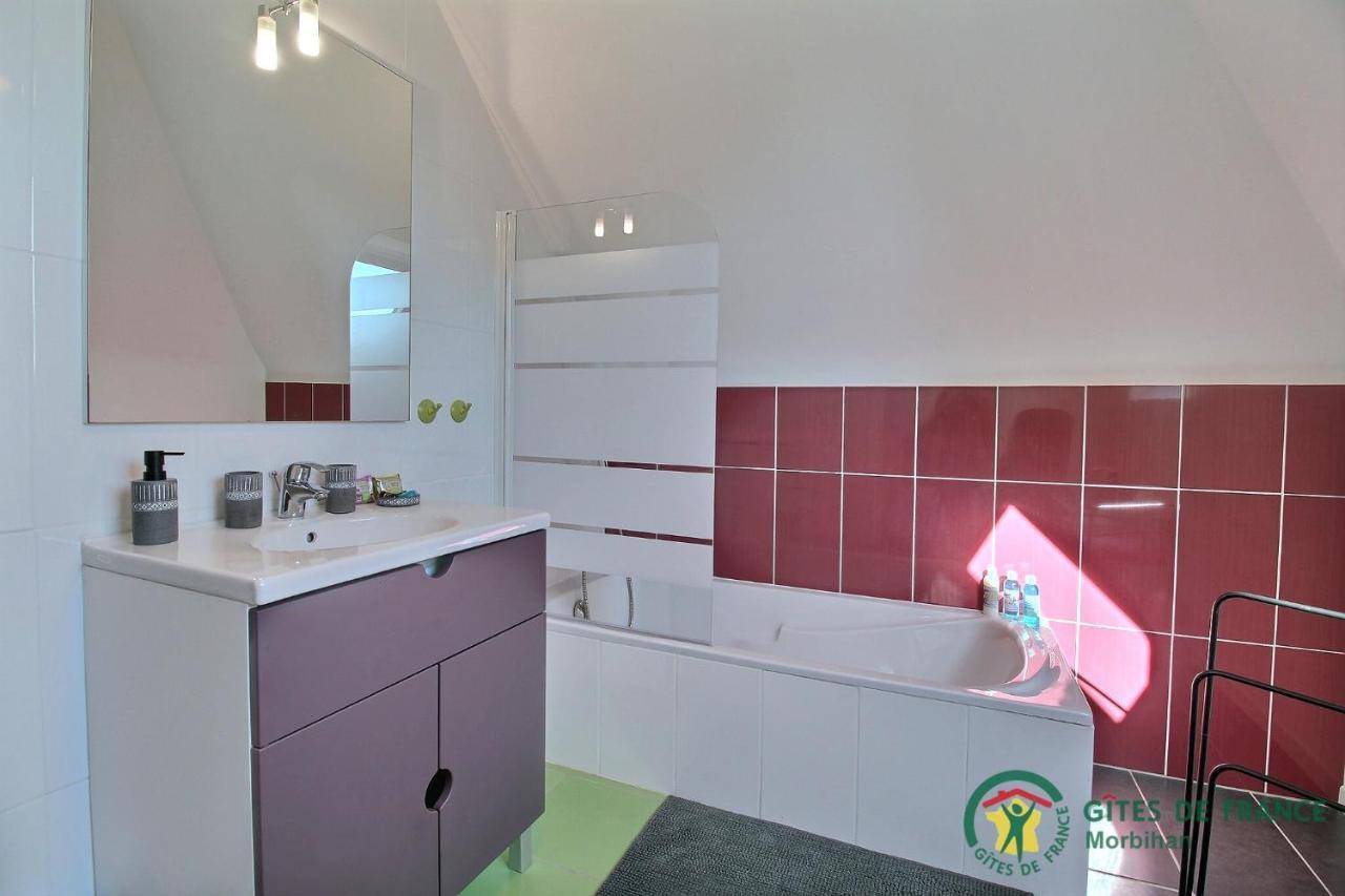 Villa Le Nid Breton Bignan Bagian luar foto